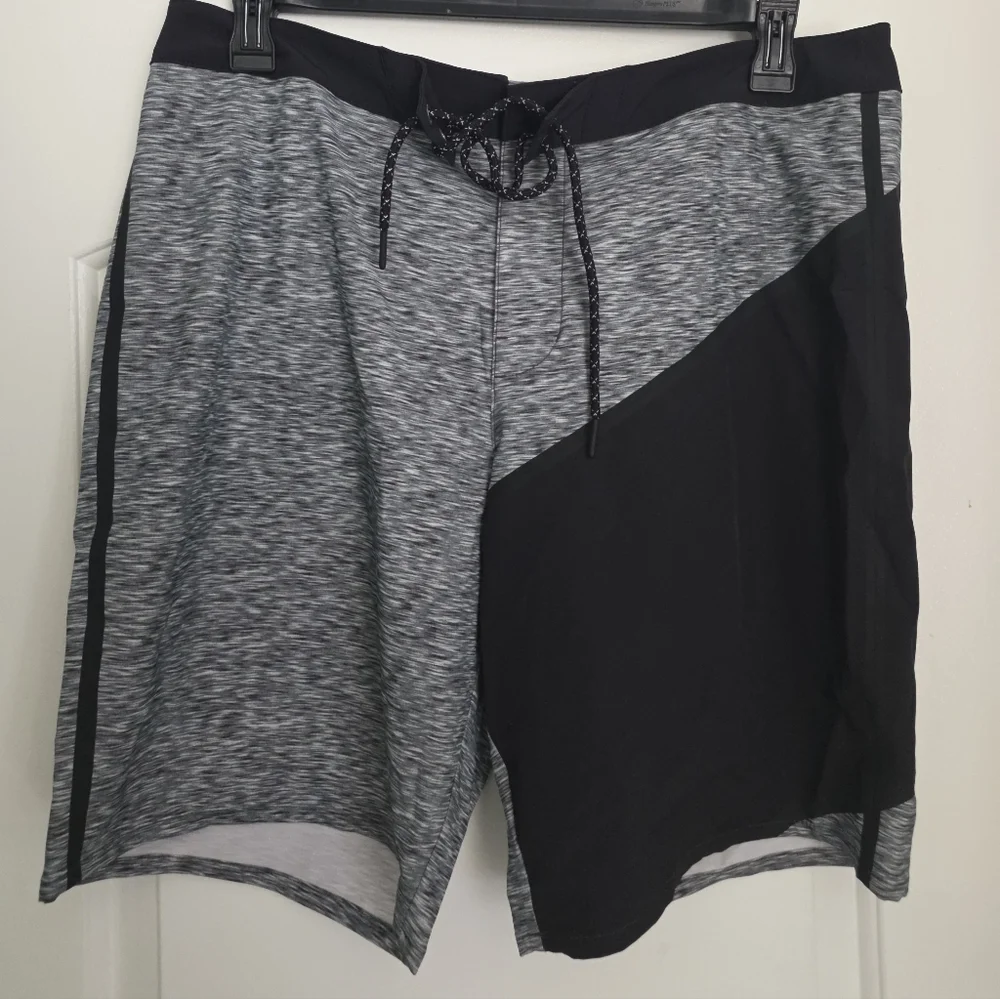 Men's Vintage American Eagle Outfitters Board Short Flex Large Black Gray New